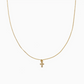 18k Dainty Cross Neckalce