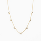 18K Triangle Drop Necklace