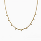 18k Gold Beaded Necklace