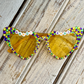 Mardi Gras Beaded Sunglasses