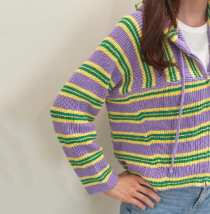 MG Zip UP Pastel Cardigan