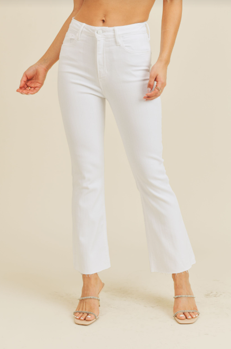 High Rise Crop Flare