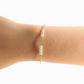 ILY Pearl Bracelet in Gold