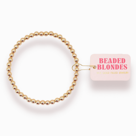 4mm Gold Bracelet