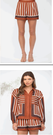 The Copper Coast Satin Set