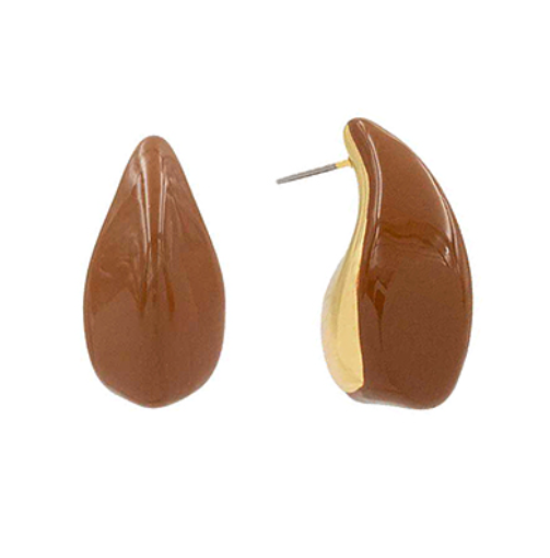 Teardrop Earrings - 3 Colors