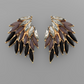 Marquise Bead Wing Earring