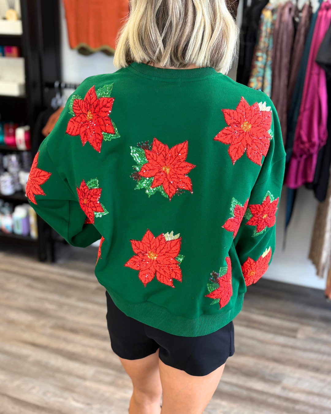 Poinsettia Sweatshirt