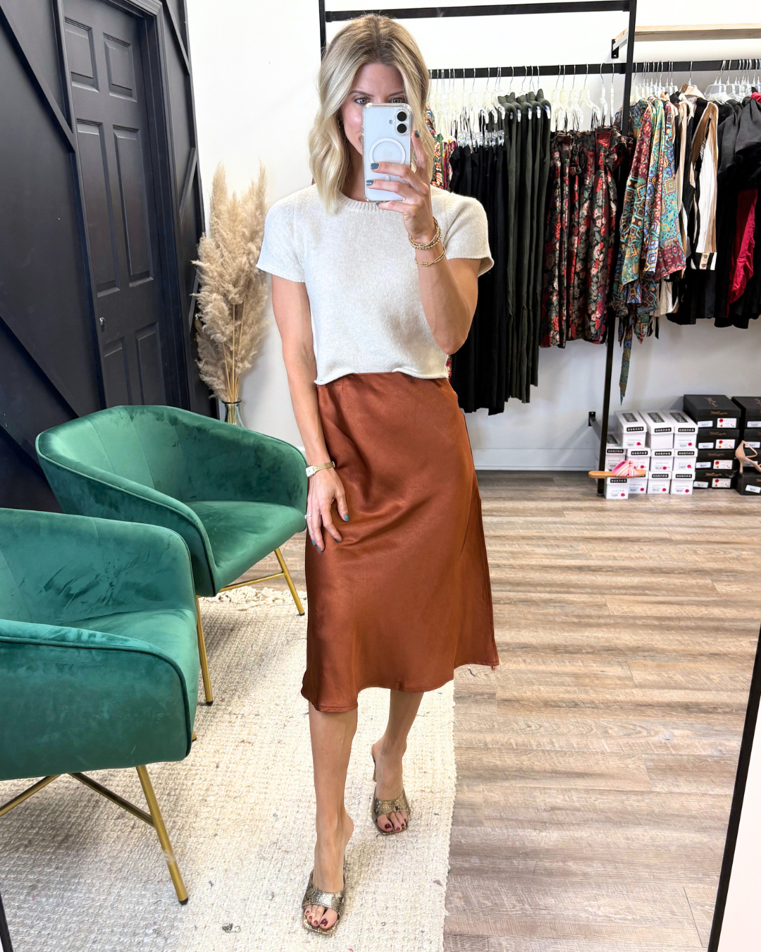 Harvest Nights Midi Skirt