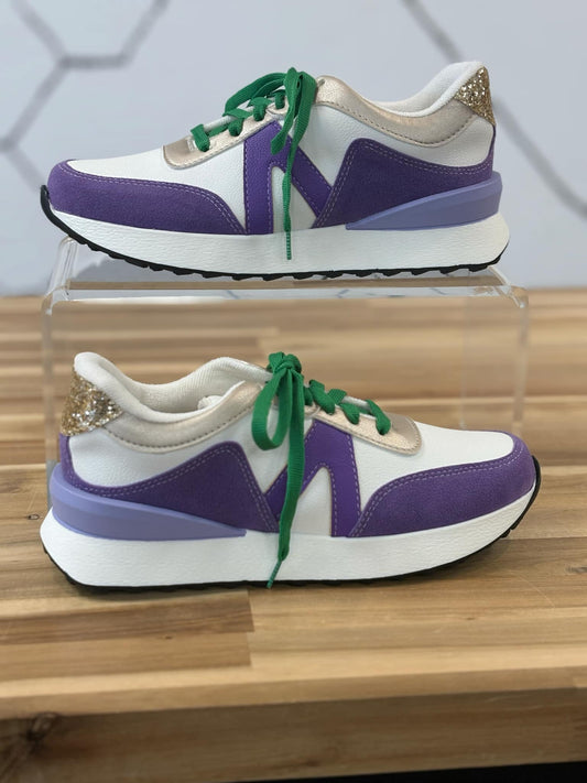 Retro Mardi Gras Sneaker