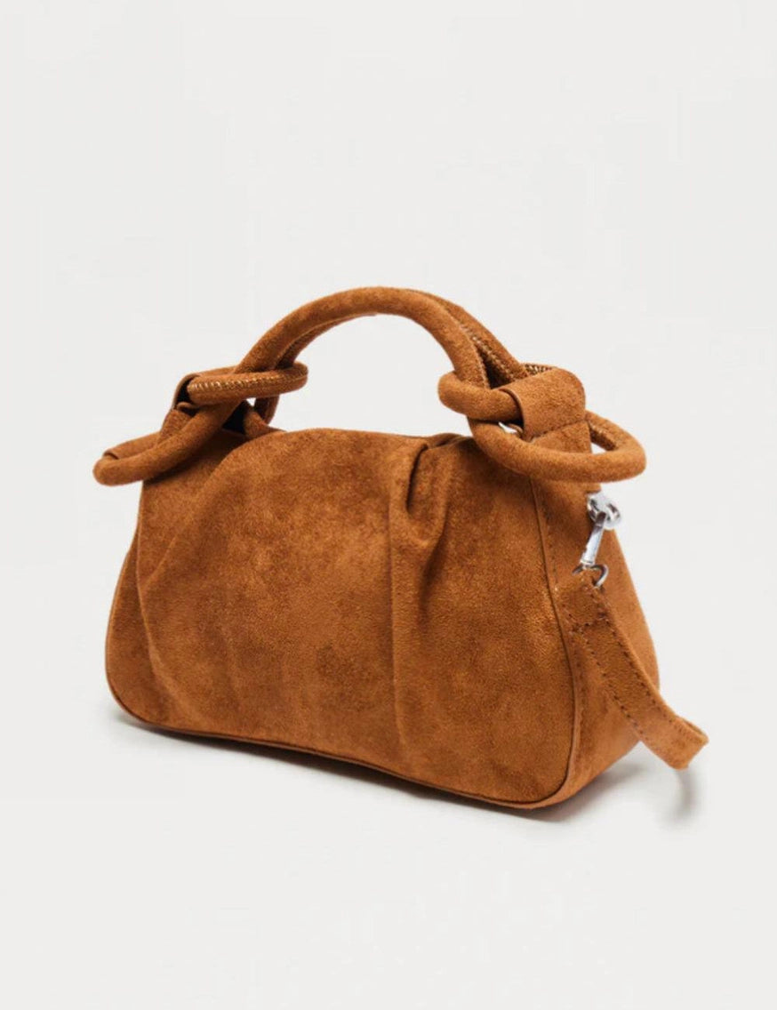 Golden Hour Suede Bag