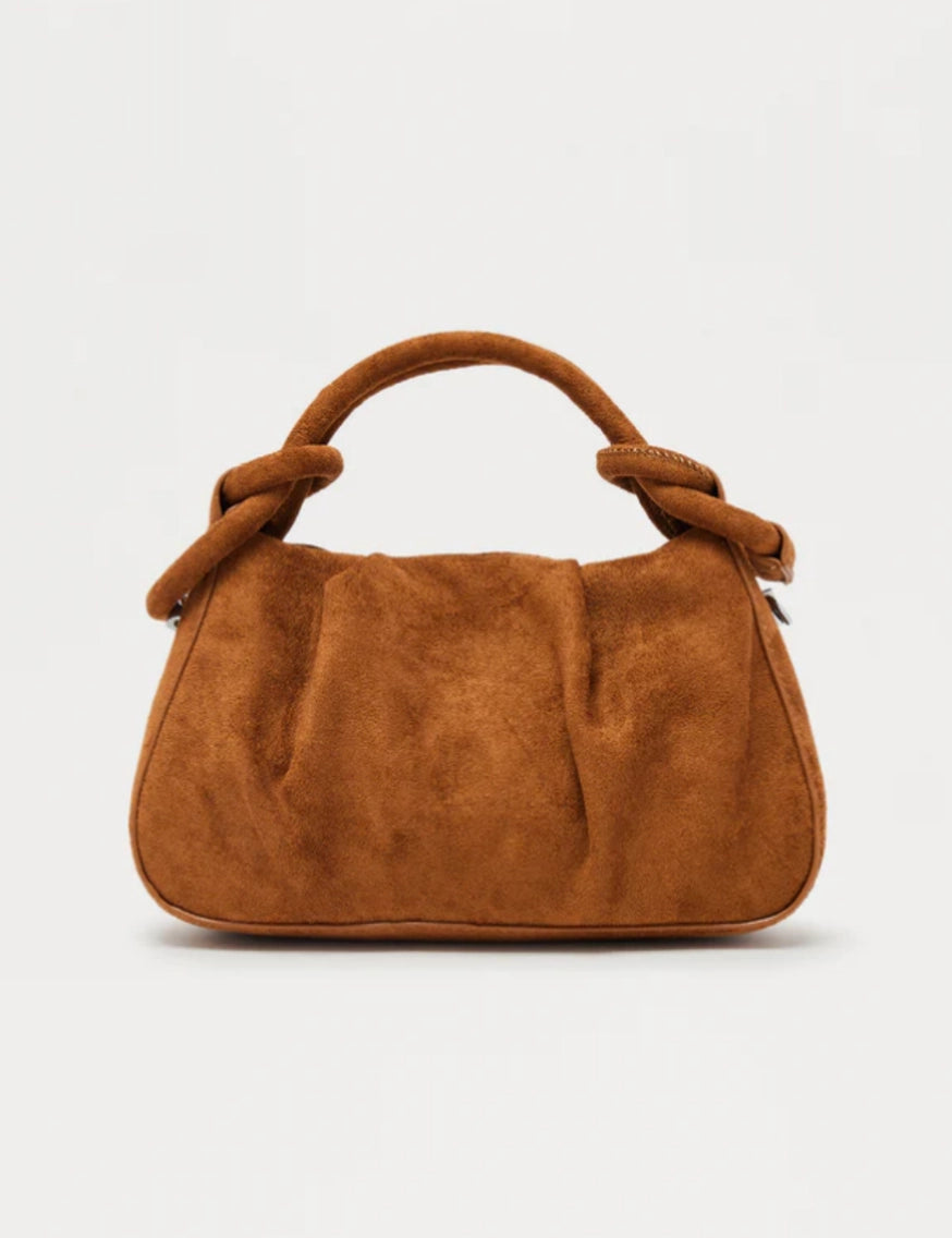 Golden Hour Suede Bag