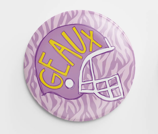 GEAUX Helmet Button