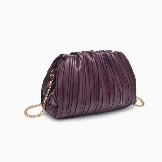 Philippa Pleated Clutch - 2 Colors