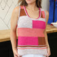 Colorblock Sweater Tank