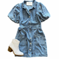 Let's Go Girls Denim Dress