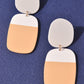 Colorblock Earrings -- 2 COLORS